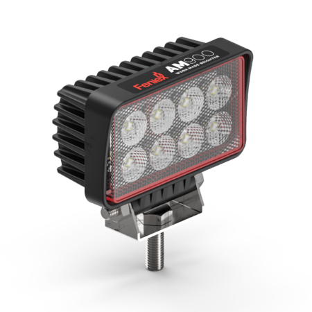 feniex am 900 work light a black rectangular light with led lights