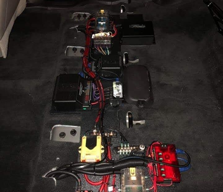 electronic tray wiring