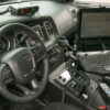 police car interior